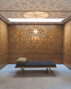 Snowflake Bamboo Pendant Light - Lighting Collective