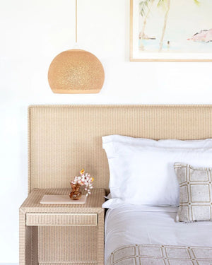 Spanish Ceramic Dome Pendant Light | SpongeUp