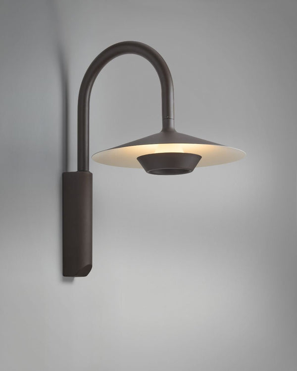 Spanish Curved Arm Wall Light