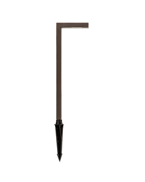 Square Exterior Spike Light | Assorted Finishes | TRIColour-Garden Spikes-Lighting Collective