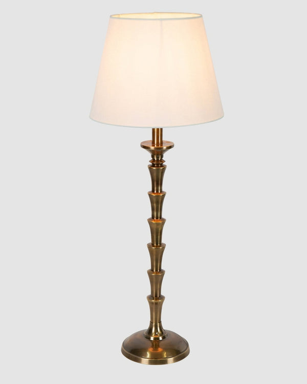 Stacked Candlestick Table Lamp