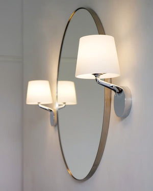 Tapered Glass Contemporary Wall Light - Lighting Collective