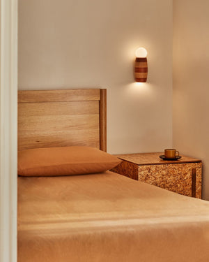 Timber Stripy Wall Light | Buddy-Wall Lights-Lighting Collective