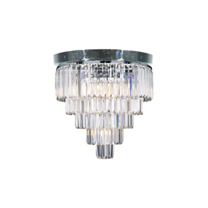 Traditional Crystal Flush Mount Ceiling Light | Lighting Collective