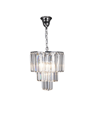 Traditional Crystal Multi - tiered Pendant Light | Assorted Sizes - Lighting Collective