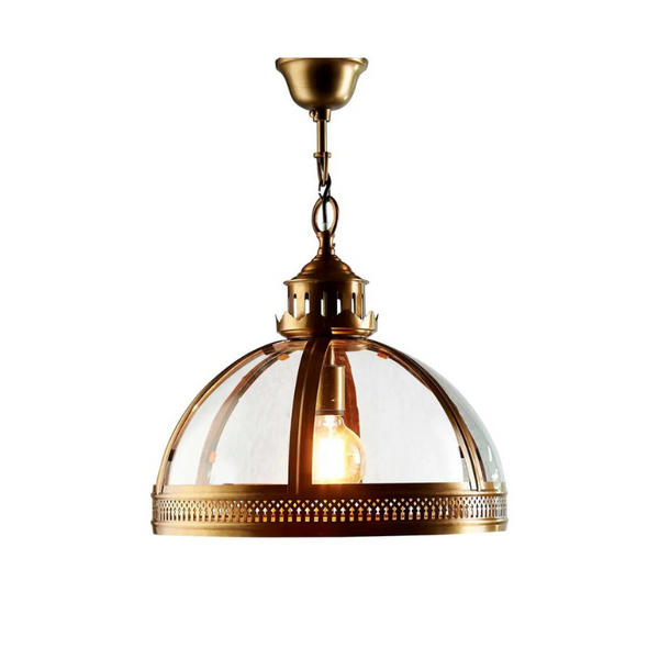 Small / Dark Brass