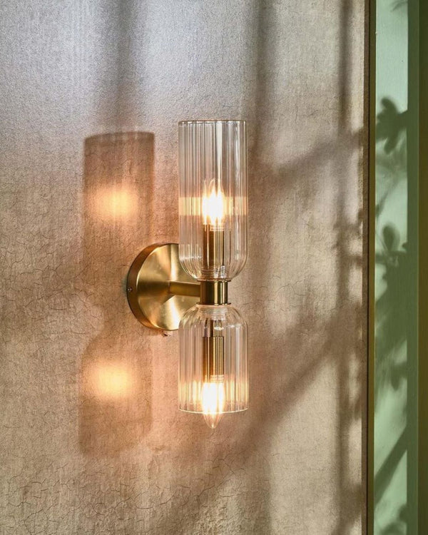 Up & Down Glass Wall Light