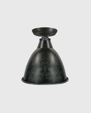 Vintage Dome Shade Ceiling Light | Lighting Collective | Black