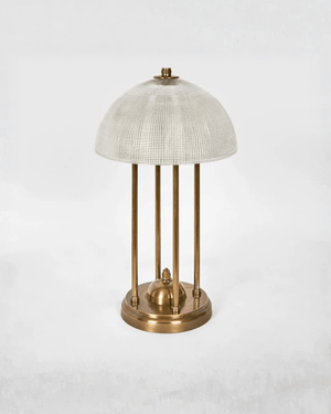Vintage Textured Glass Table Lamp - Lighting Collective