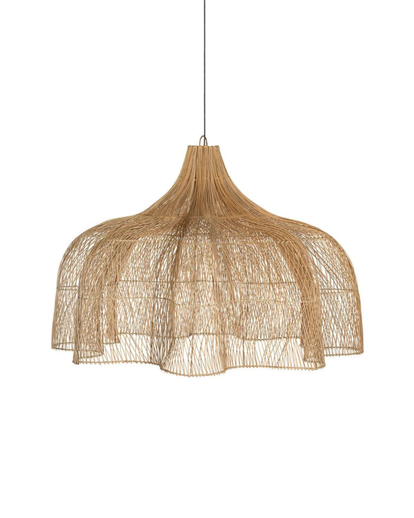 Wavy Skirt Rattan Pendant | Isiketi