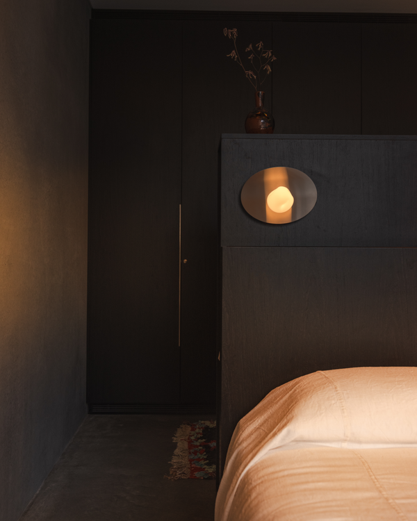 Glass & Stainless Steel Wall Light | Wink