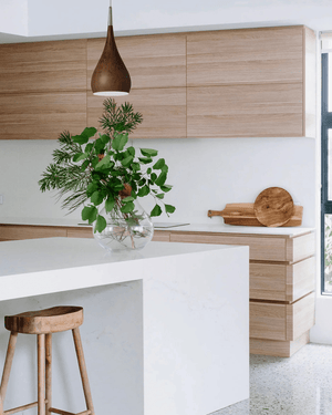 Wood Colour Wrap Pendant | Assorted Shapes - Lighting Collective