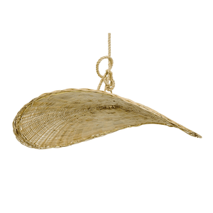 Rattan Japanese Wave Pendant Light | Lighting Collective 