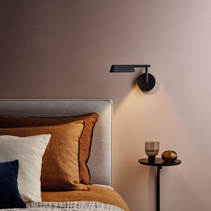 Modern LED Wall Light | Matte Black | Lighting Collective