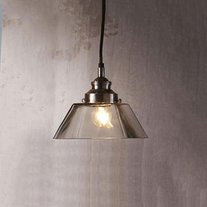 Classic Vintage Style Glass Pendant Light-Pendants-Emac & Lawton-Lighting Collective