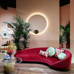 Totality Circular LED Wall Light Lifestyle