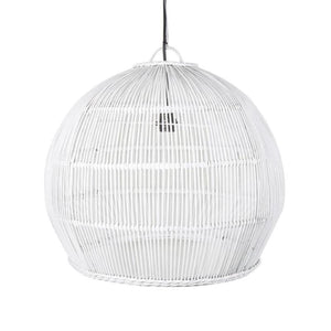 Wicker Domed Pendant Light Emac Lawton