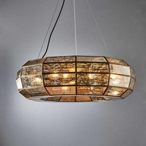 Hamptons Brass Donut Pendant Light