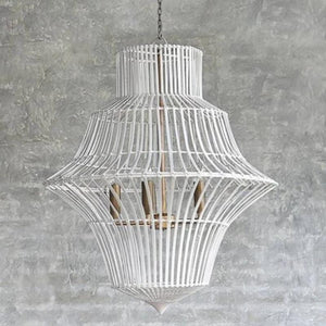 Organic Rotan Chandelier | Lighting Collective 