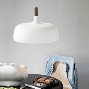 Nordic Styled Pendant Light Black & Timber