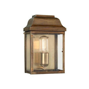 Antique Brass Exterior Wall Lantern-Wall Lights-ELSTEAD (Lightco)-Lighting Collective