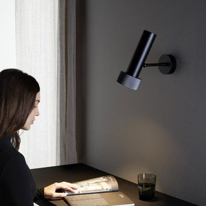 Adjustable Matte Black Aluminium Spot Light | Lighting Collective