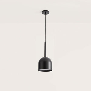 Curved Black Steel Drop Pendant | Lighting Collective