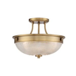 Hamptons Glass Dome Ceiling Light - Lighting Collective