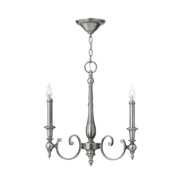3 light chandelier