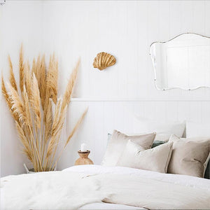 Gold Shell Wall Light