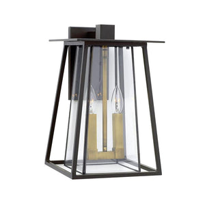 Hamptons Dual Lantern Wall Light-Wall Lights-ELSTEAD (Lightco)-Lighting Collective