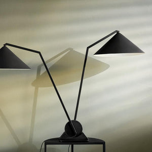 Industrial Gear Double Table Lamp