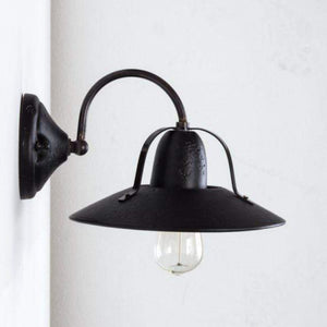 Black Italian Ceramic Wall Light | Lighting Collective