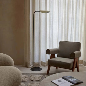 Minimalist Folded Shade Floor Lamp