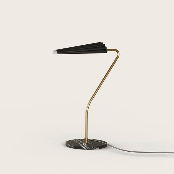Matte Black / Aged Gold