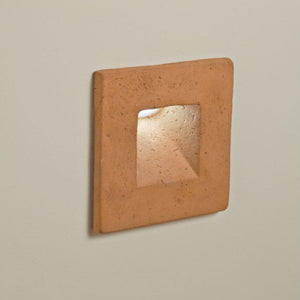 Organic Square Exterior Step Light | Lighting Collective | Galestro