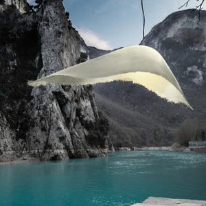 Outdoor Sculptural Fiberglass  Pendant | Moby Pendant