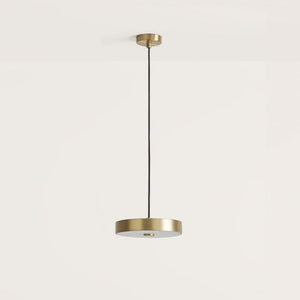 Minimalist Round Steel Disc Pendant | Lighting Collective