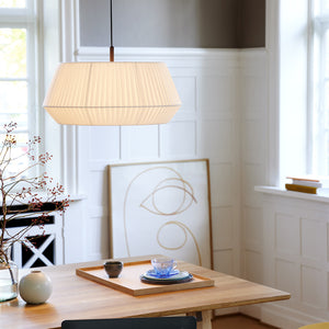 Scandinavian Pleated Pendant Light