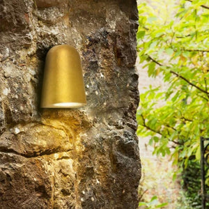 Solid Brass Contemporary Outdoor Wall Light