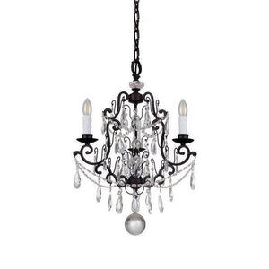 Traditional Bronze Crystal Tear Drop Pendant Chandeliers | 3 Light | 5 Light | 8 Light-Chandeliers-D'Epoca (Lighting Inspirations)-Lighting Collective