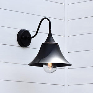 Tulip Shape Industrial Wall Light | Lighting Collective