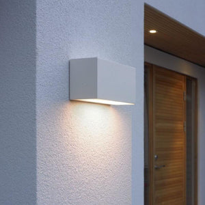 Cast Aluminium Down Wall Light |  White