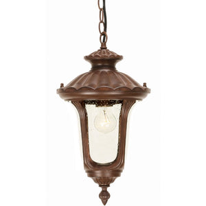 Bronze Exterior Chain Pendant Light | Lighting Collective