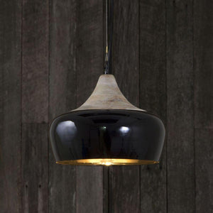 Scandinavian Timber Top Pendant Light