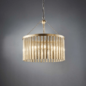 Mid-Century Modern Circular Chandelier