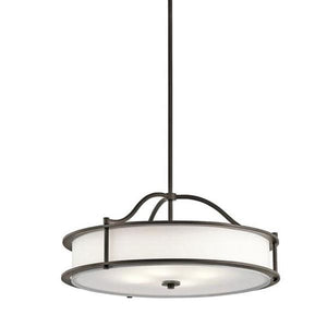 Contemporary & Simplistic Drum Pendant | Various Colours & Sizes-Pendants-ELSTEAD (Lightco)-Lighting Collective