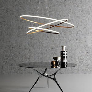 Totality Circular LED Pendant Detail 