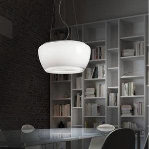 Murano Opal Glass Pendant Light | Assorted Sizes-Pendants-Vistosi (Studio Italia)-Lighting Collective