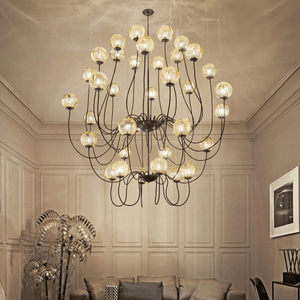 Italian Contemporary Adjustable Chandelier | Assorted Sizes and Finishes